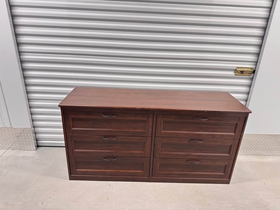 Ikea Songesand brown 6 drawer dresser - photo 4