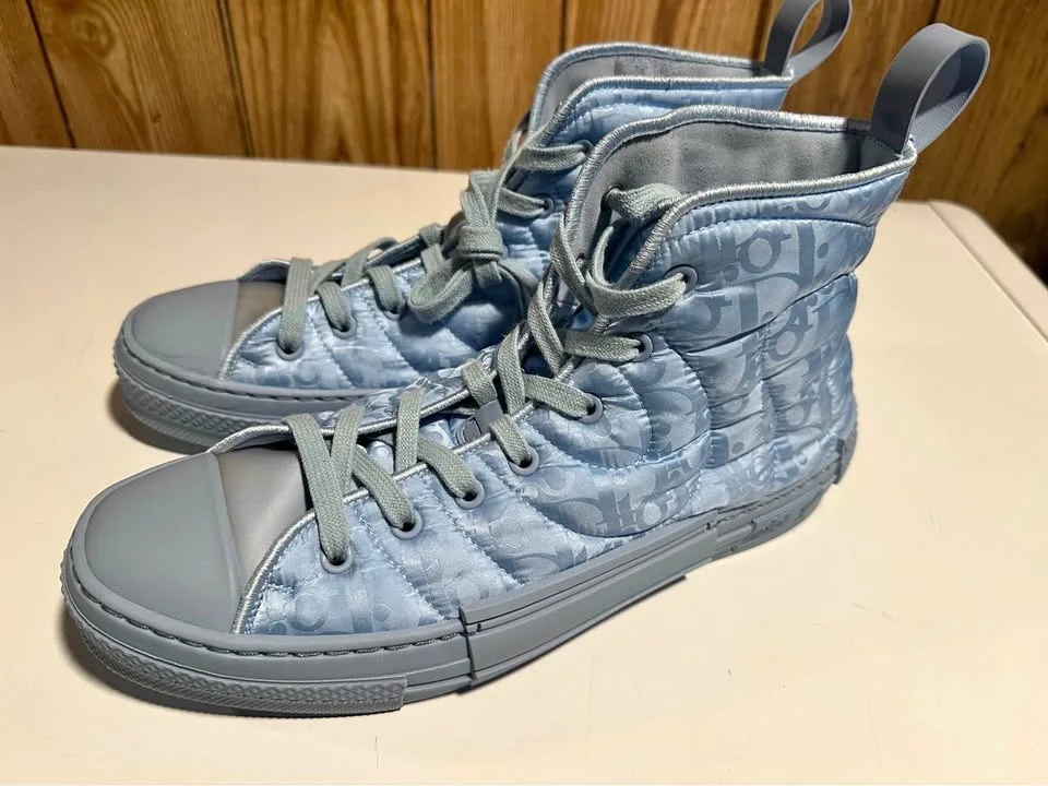 Men’s 10 Dior ERL high tops