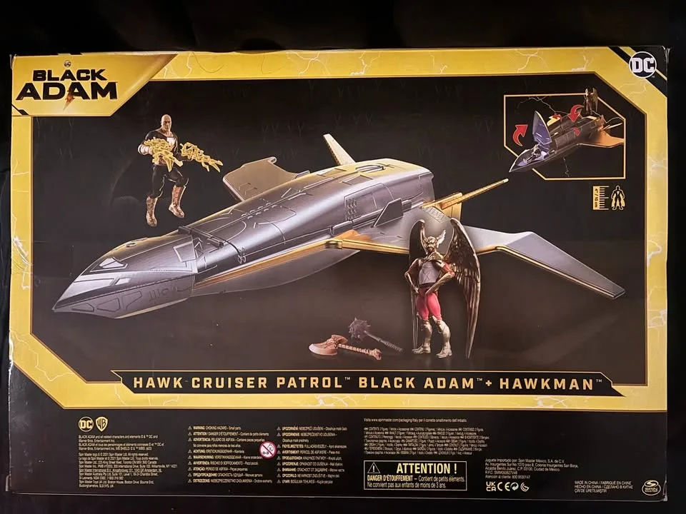 Hawk Cruiser Patrol, Includes Black Adam and Hawkman image indicator(2)
