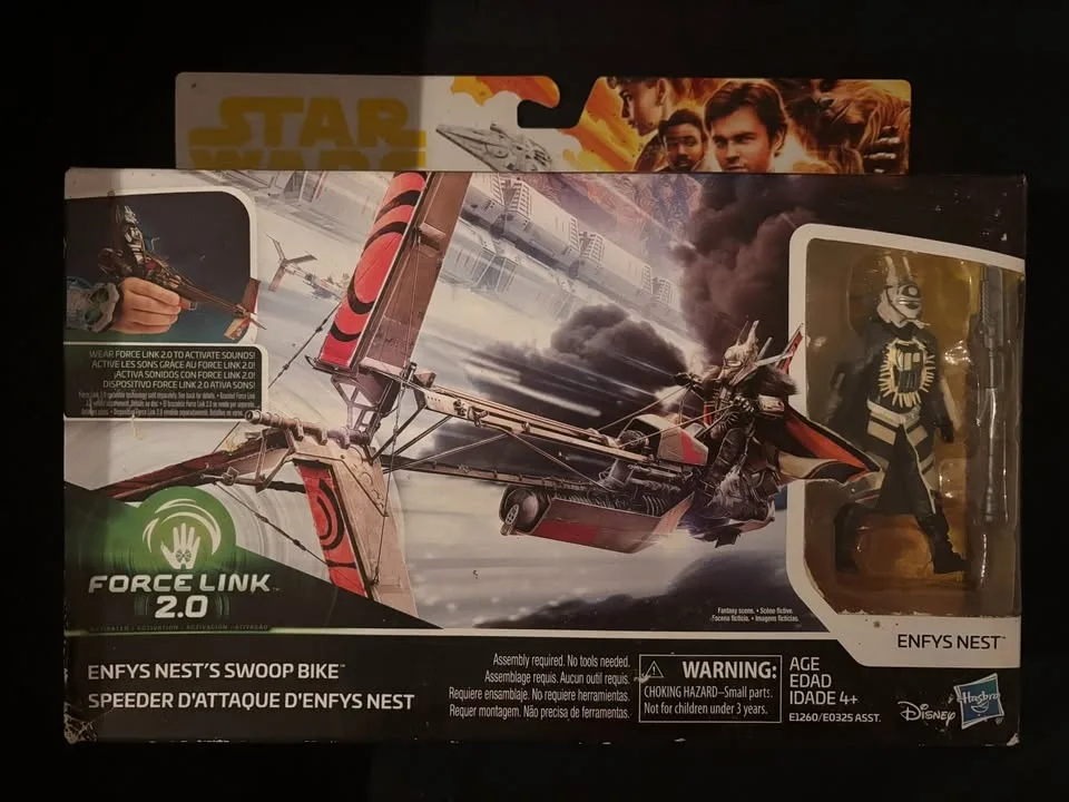 Star Wars Enfys Nest Swoop Bike Vehicle + Figure Set