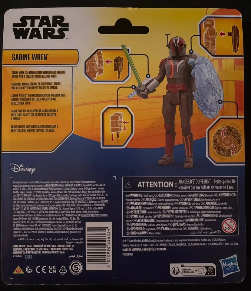 Star Wars Epic Hero Series Sabine Wren Action Figure image indicator(2)