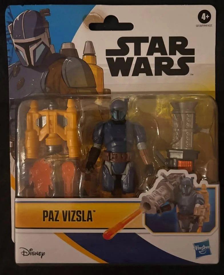 Star Wars Paz Vizsla 4-Inch Deluxe Action Figure