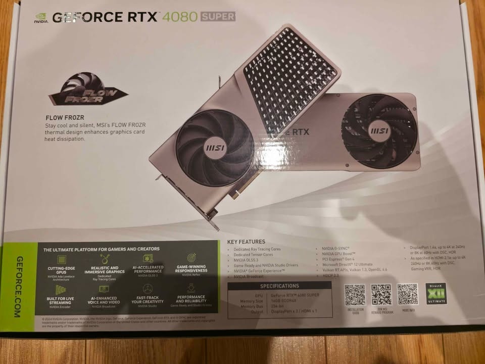 MSI EXPERT RTX 4080 SUPER 16GB - photo 2