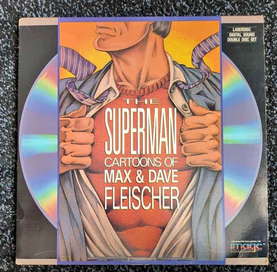 The Superman Cartoons of Max and Dave Fleischer Laserdisc