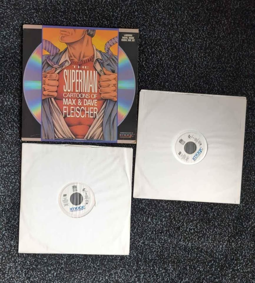 The Superman Cartoons of Max and Dave Fleischer Laserdisc - photo 3