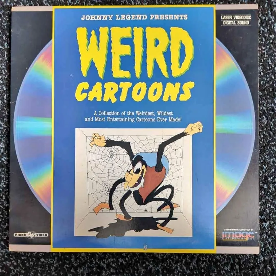Johnny Legend presents WEIRD Cartoons Laserdisc