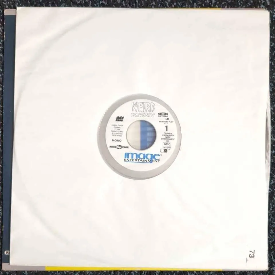 Johnny Legend presents WEIRD Cartoons Laserdisc image indicator(4)