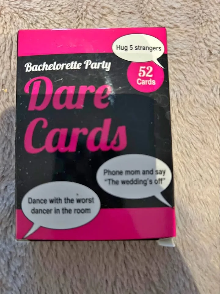 Bachelorette Party Dare Cards