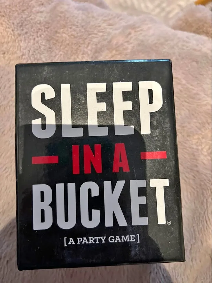 Sleep in a Bucket Party Game