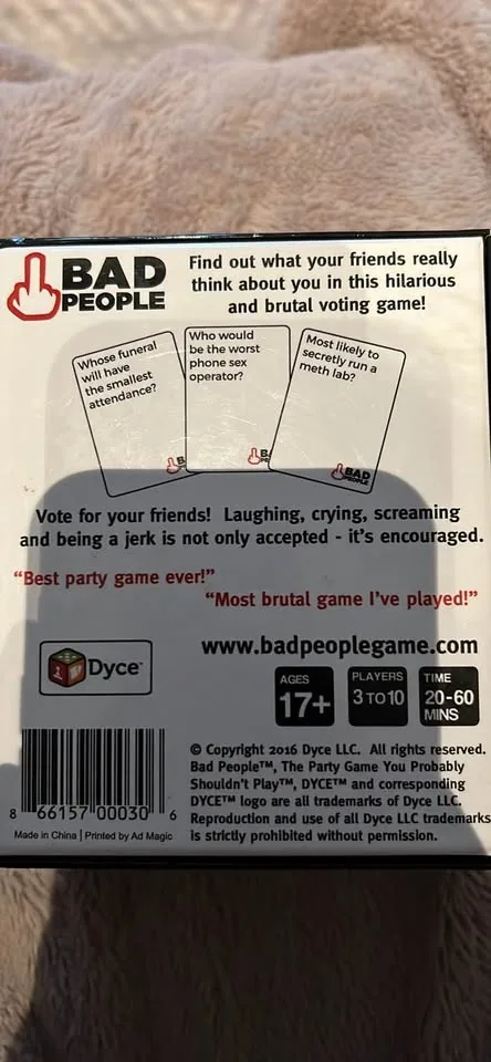 Bad People Party Game image indicator(2)