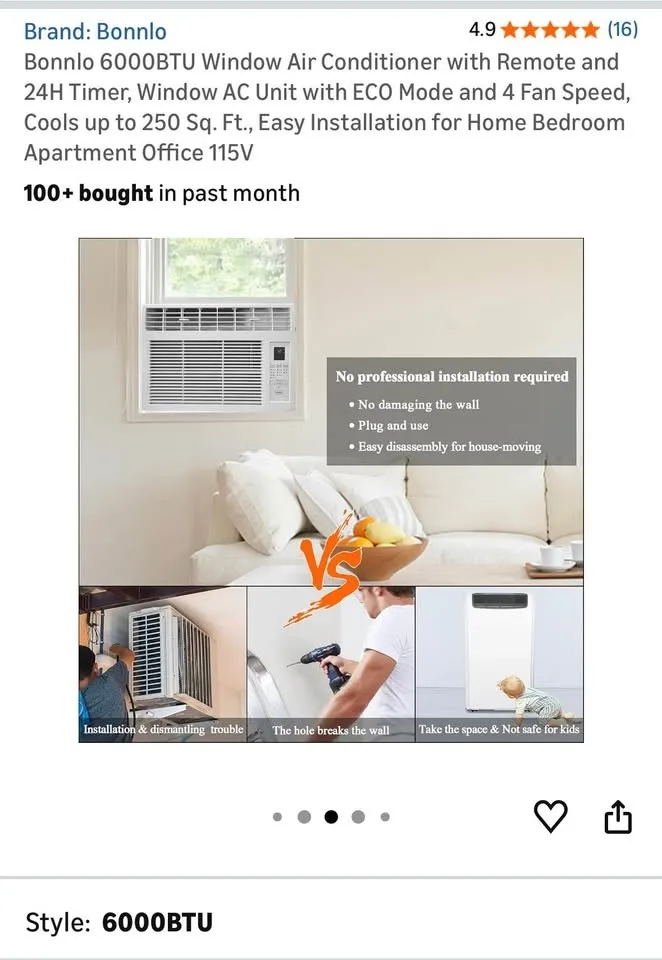 A/C window image indicator(5)