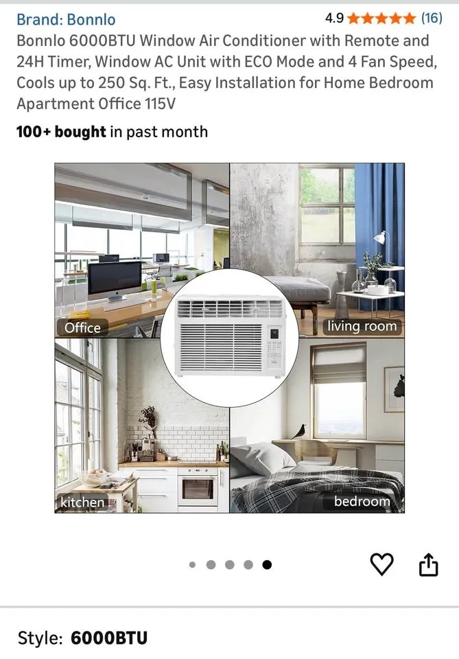 A/C window image indicator(7)