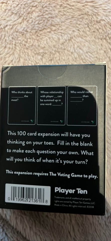 The Voting Game Bundle (Base + Expansions) - photo 4