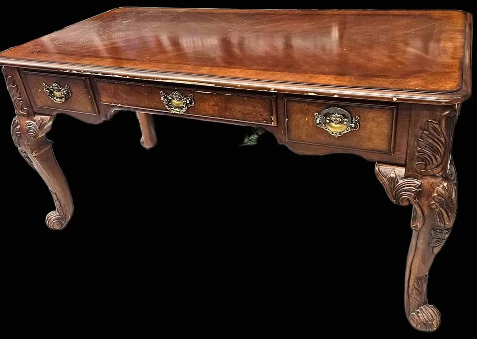 Vintage Broyhill Chippendale Desk