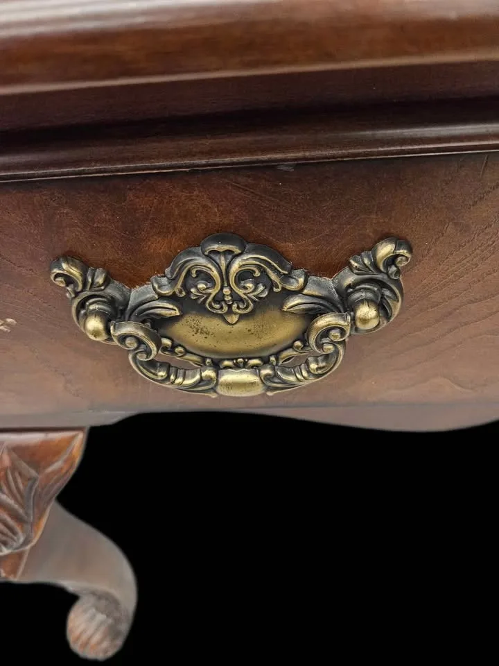 Vintage Broyhill Chippendale Desk image indicator(4)