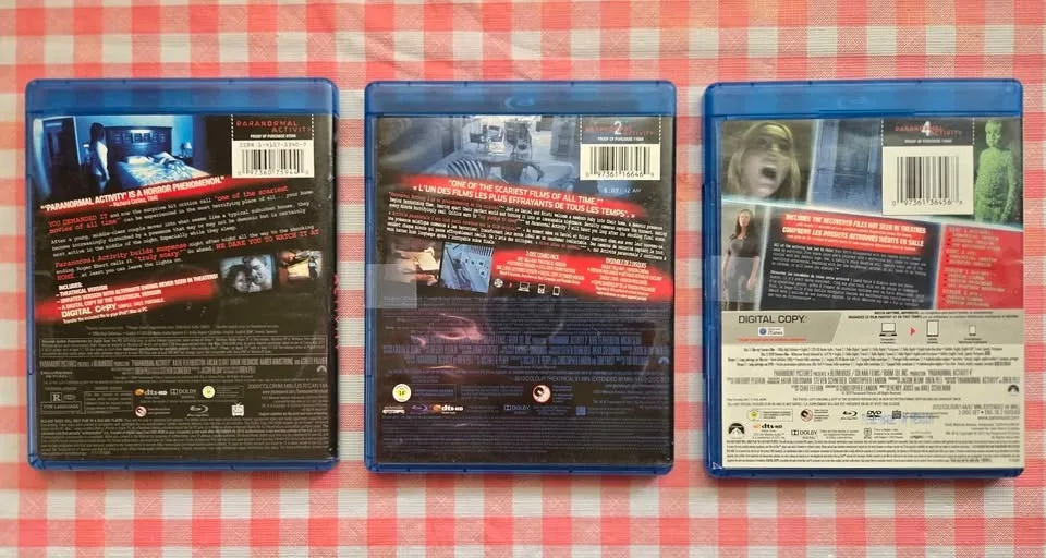 Blu-ray: Paranormal Activity 1-4 - ALL 4 for $10 image indicator(2)