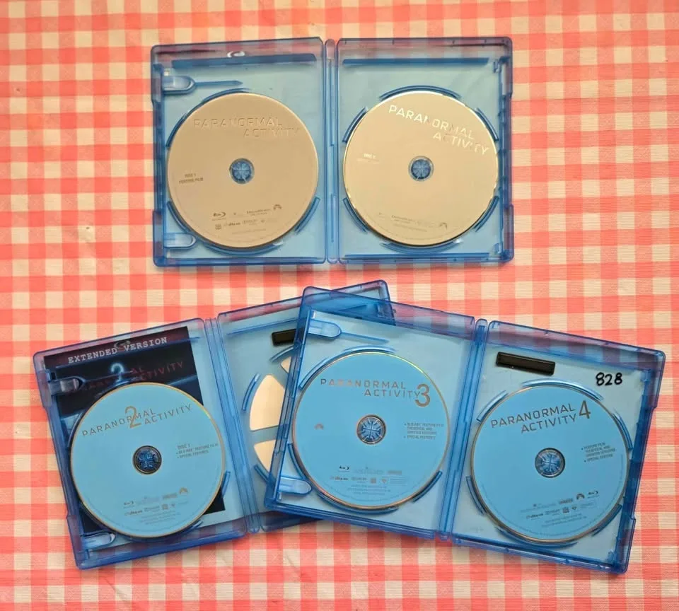 Blu-ray: Paranormal Activity 1-4 - ALL 4 for $10 image indicator(3)
