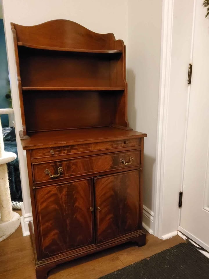 Vintage Bar Cabinet #Cleanout - photo 2
