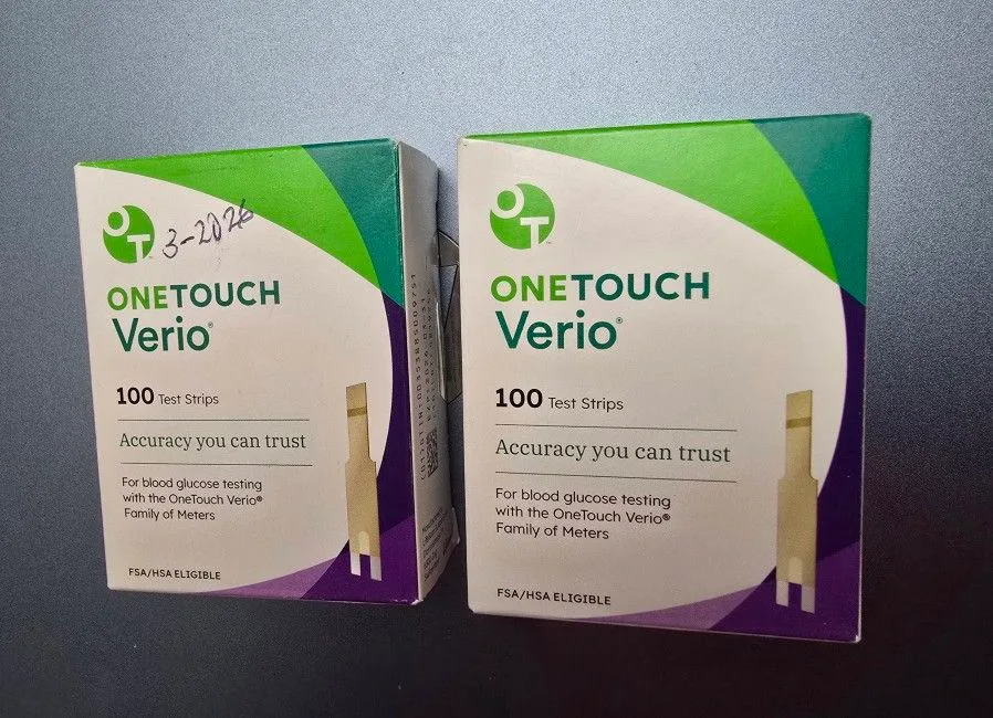 Sealed 100 Count One Touch Verio Test Strips EXP 3-31-26 🥕