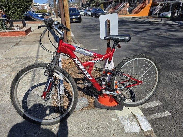 Rhino Outreach 21-speed Full Suspension Mountain Bike