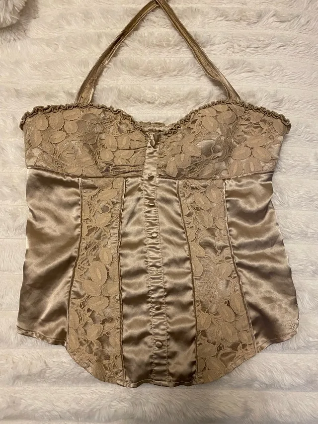 Satin & Lace Top ✨ #Cleanout