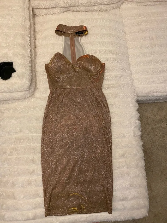 ✨ Stunning Bling Dress Small #Cleanout