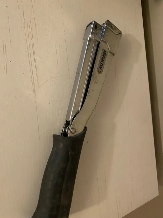Arrow Hammer Tacker. #Cleanout