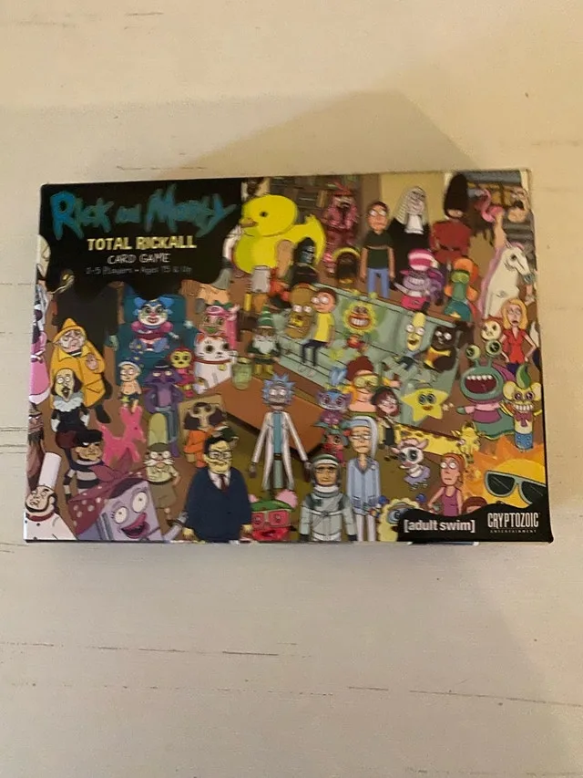 #Cleanout Rick and Morty Total Rickall Game Sealed + Brand New! image indicator(2)