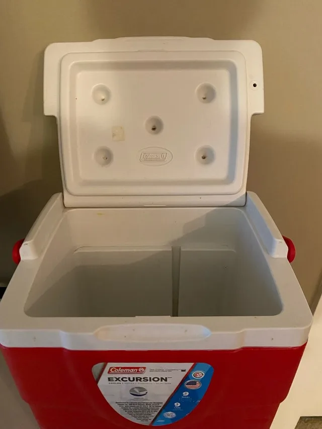 Coleman Excursion 9 Cooler #Cleanout image indicator(2)
