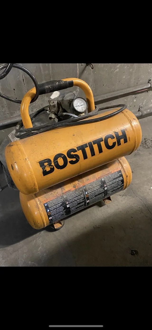 Bostitch Air Compressor #Cleanout