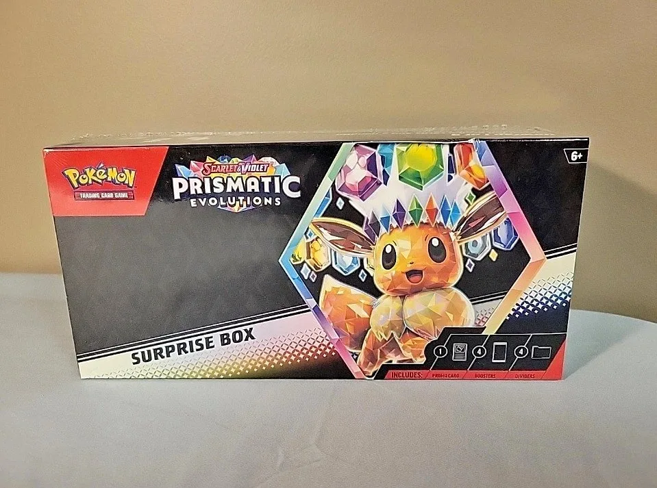 Prismatic Evolutions Surprise Box