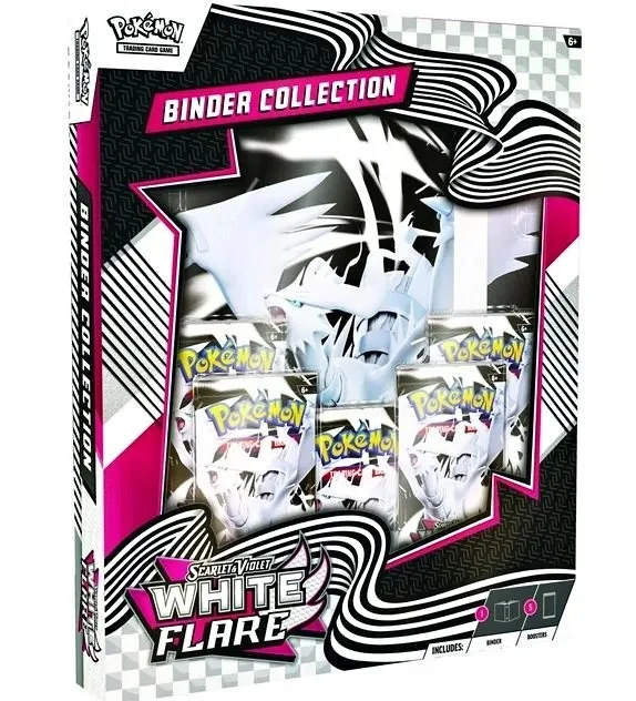 White Flare Binder Collection