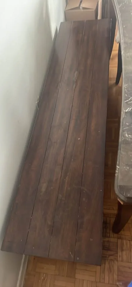 MOVING SALE Wooden Bench image indicator(3)