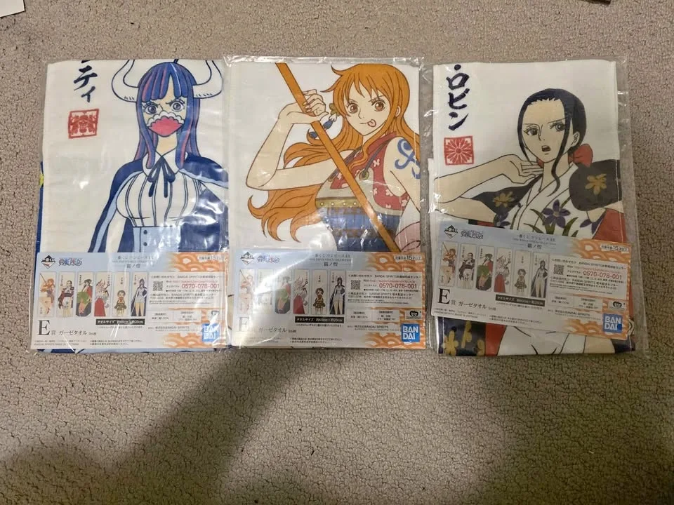 One Piece girls collection towel