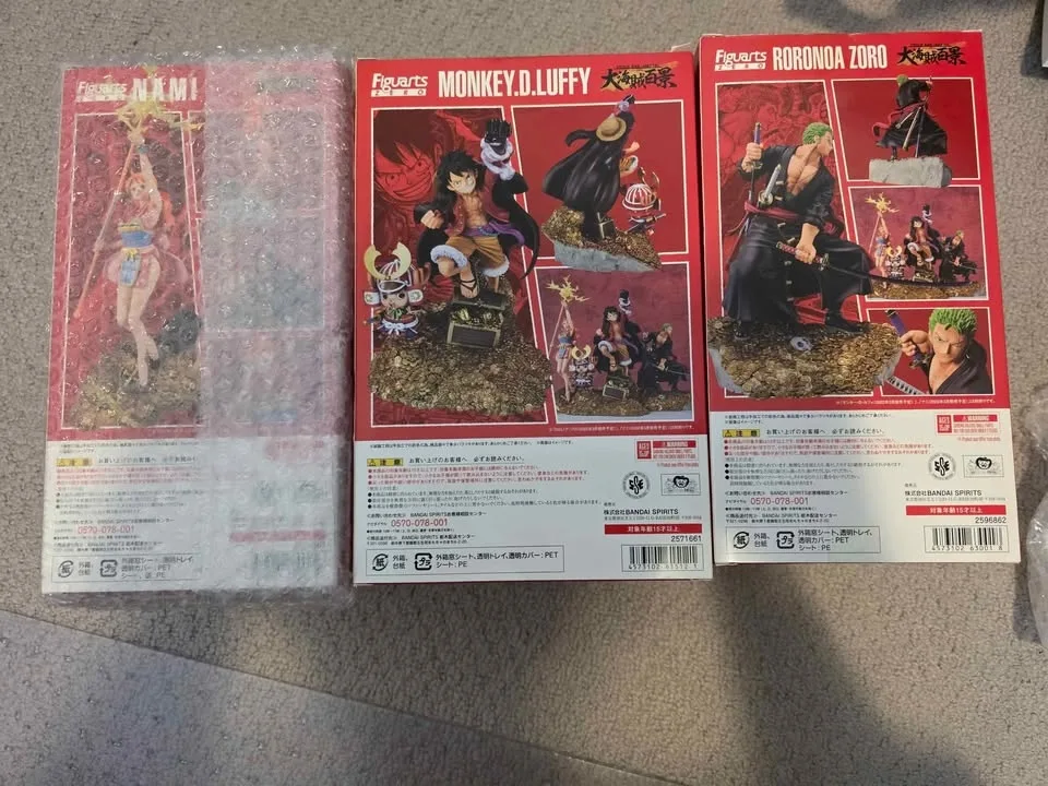 Figurarts WT 100 Luffy,Zoro, Nami 3 sets of figure image indicator(3)