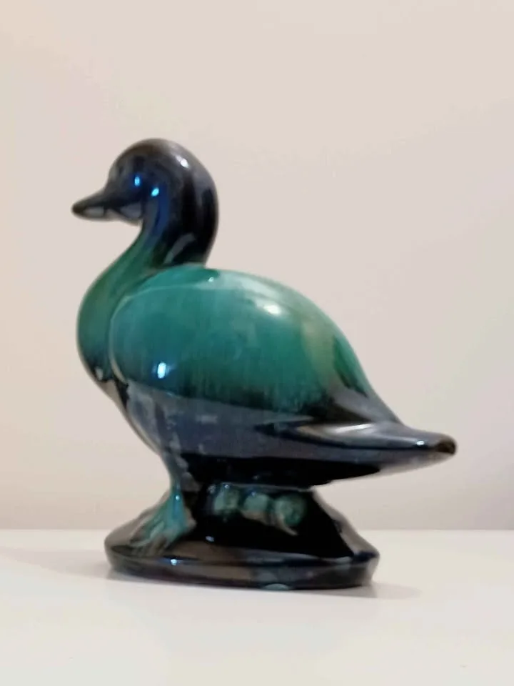Vtg. Blue Mountain Pottery Duck Figurine image indicator(2)
