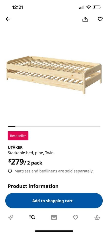 Stackable bed - photo 2
