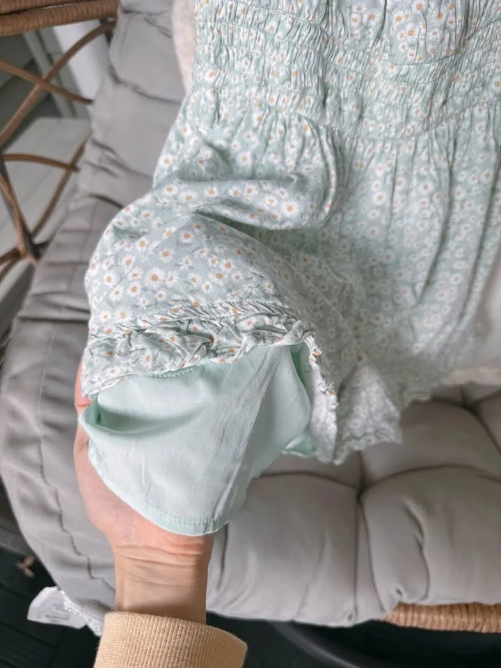 Daisy Mint Romper image indicator(3)