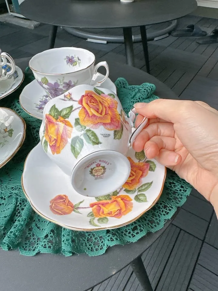 Vintage Teacups! Royal Albert, Adderley, Queen Anne, etc. image indicator(2)