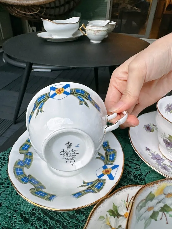 Vintage Teacups! Royal Albert, Adderley, Queen Anne, etc. image indicator(4)