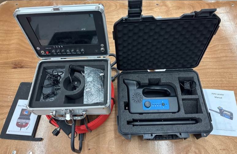 HBUDS 9” Sewer Camera + Locator – 100ft Cable – Full Kit - photo 2