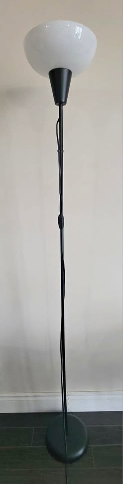 IKEA TAGARP Floor Lamp – Black/White – Great Condition