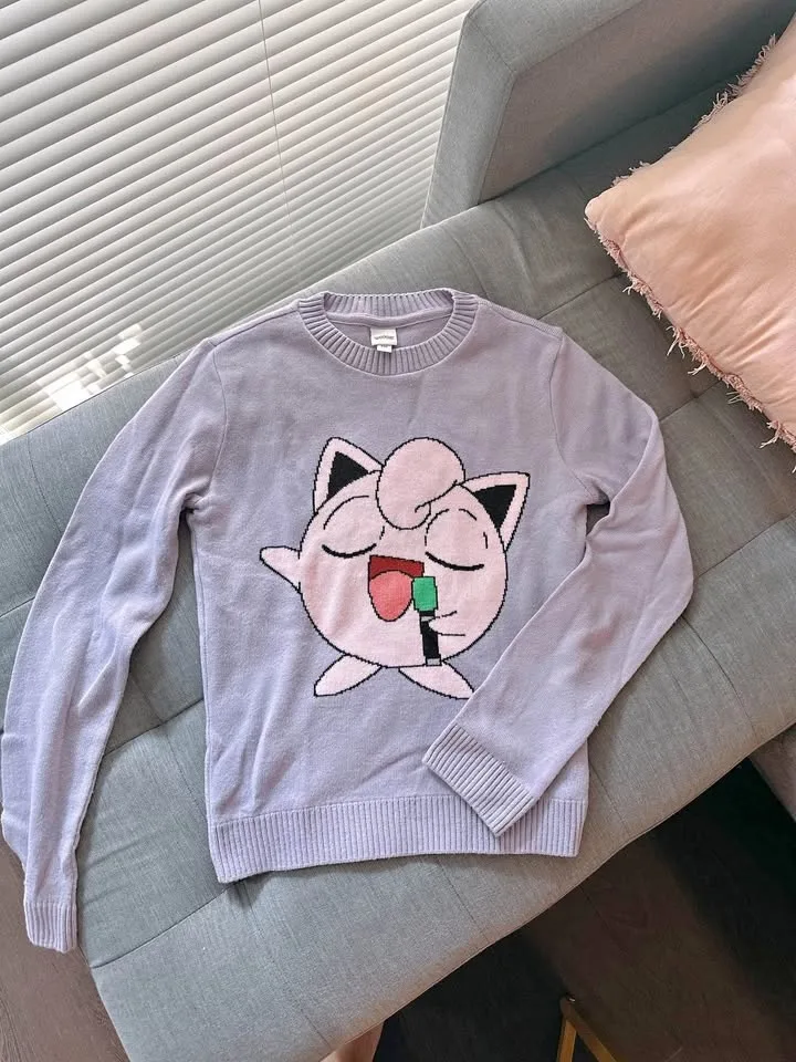 Pokemon Jigglypuff Sweater