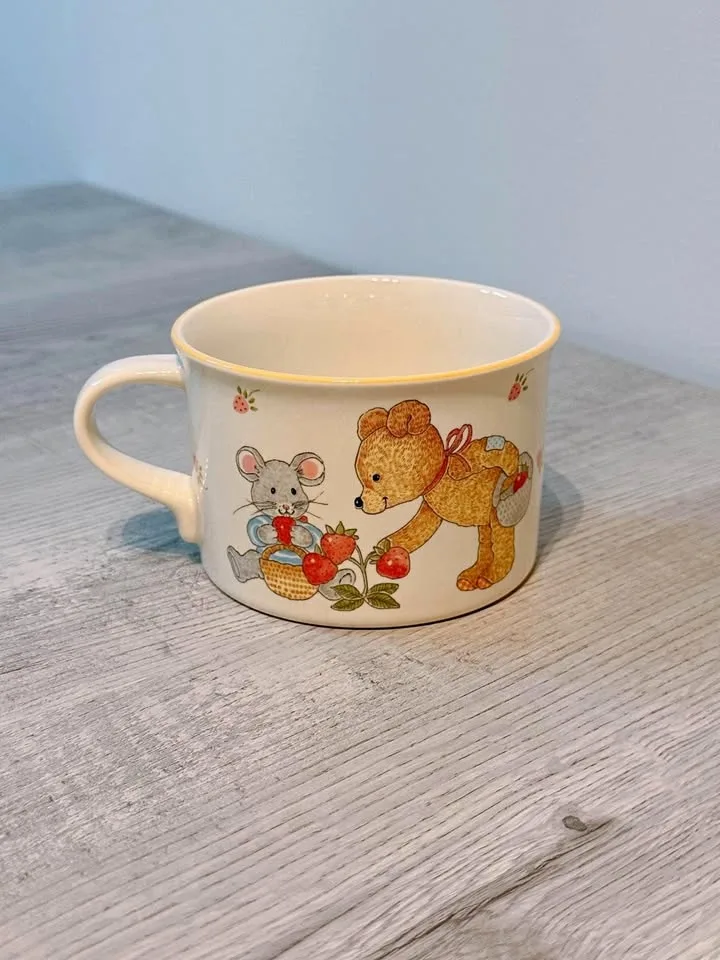 Vintage Mikasa Teddy Mug