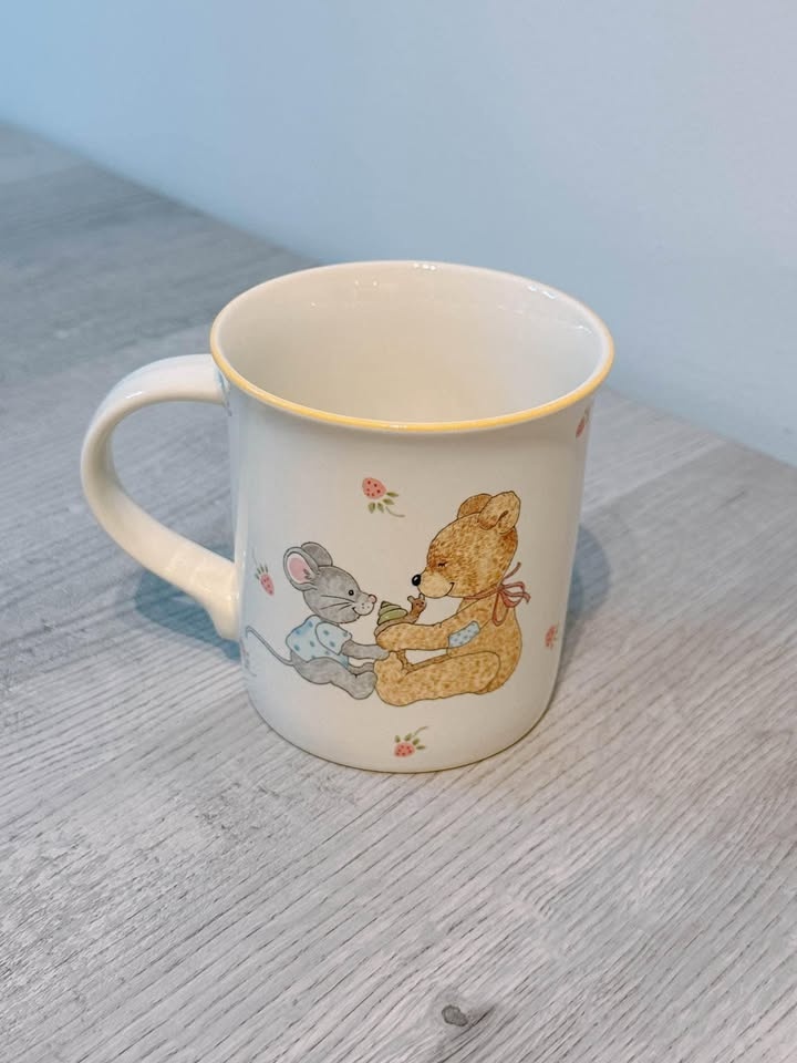 Vintage Mikasa Teddy Dinner Plate & Cup - photo 4