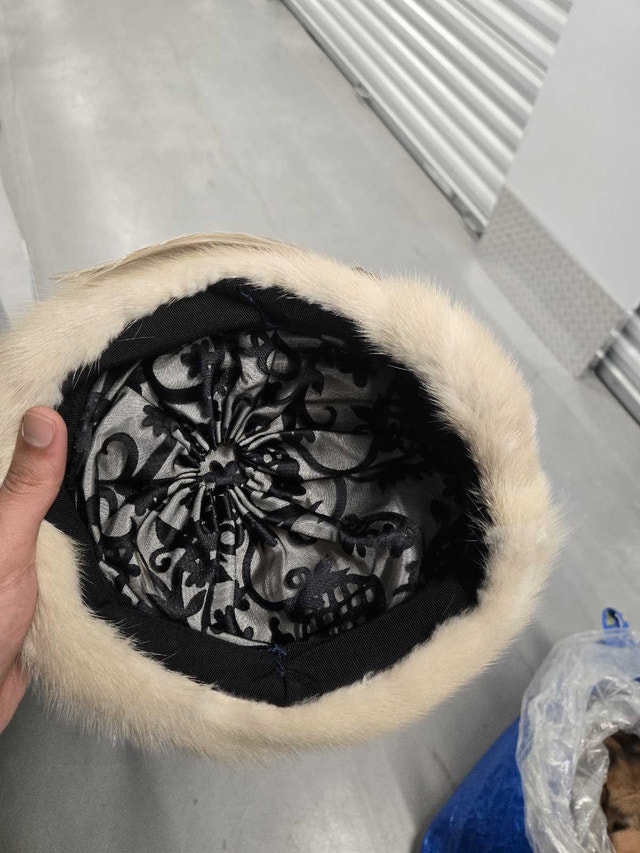 Mink fur hat - photo 4