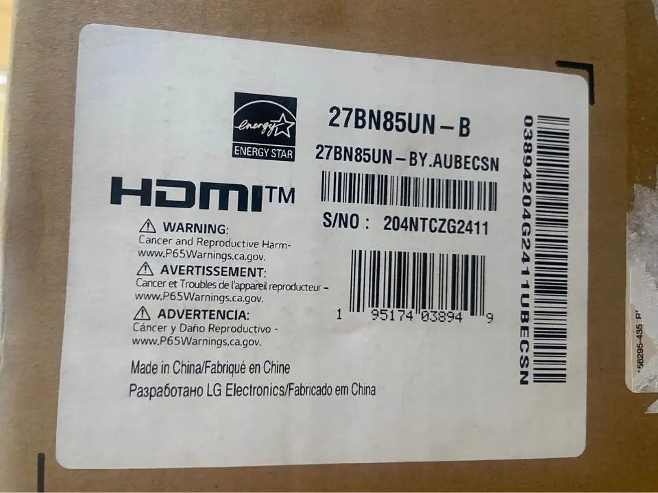 LG UHD 4K monitor (27") image indicator(2)