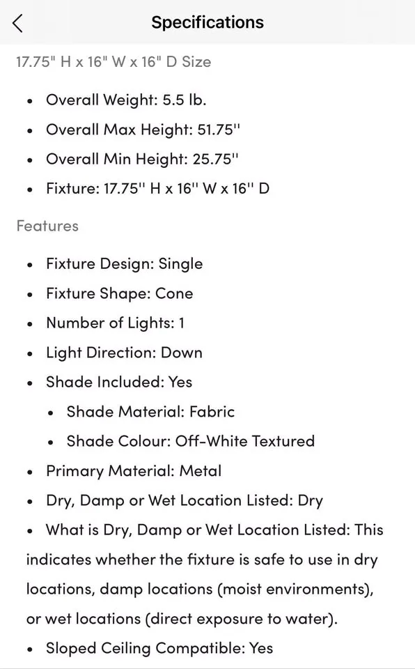 New in Box - Single Cone Pendant Light image indicator(7)