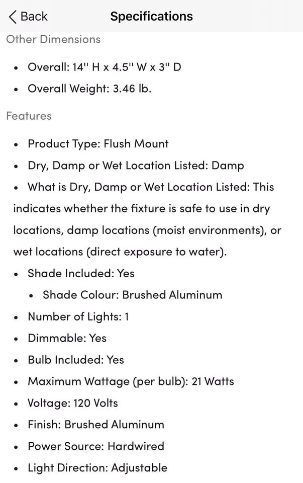 New - Flush Mount light, 2 available image indicator(10)