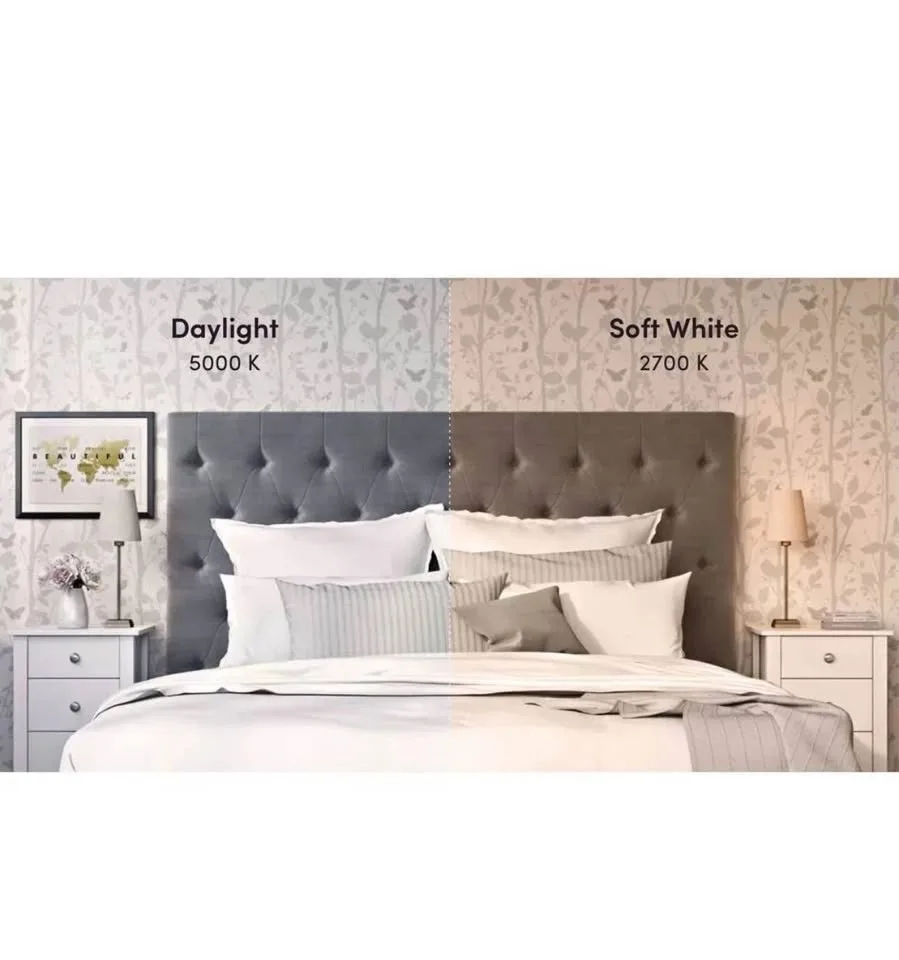 Satco 60 Watt LED Light Bulb Warm White 2700K Dimmable image indicator(4)